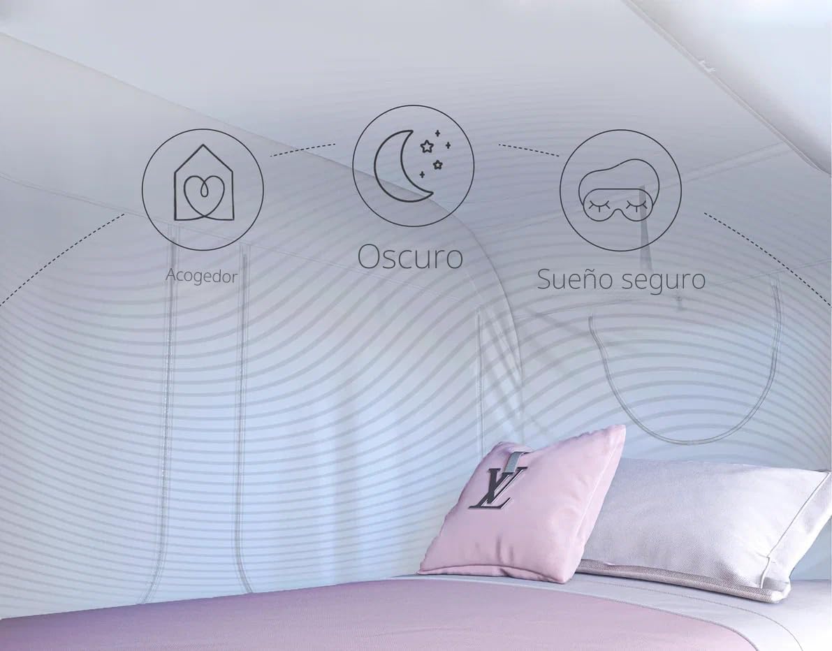 Skywin TidyFriend - Tienda de campaña para cama doble, toldo de pri...