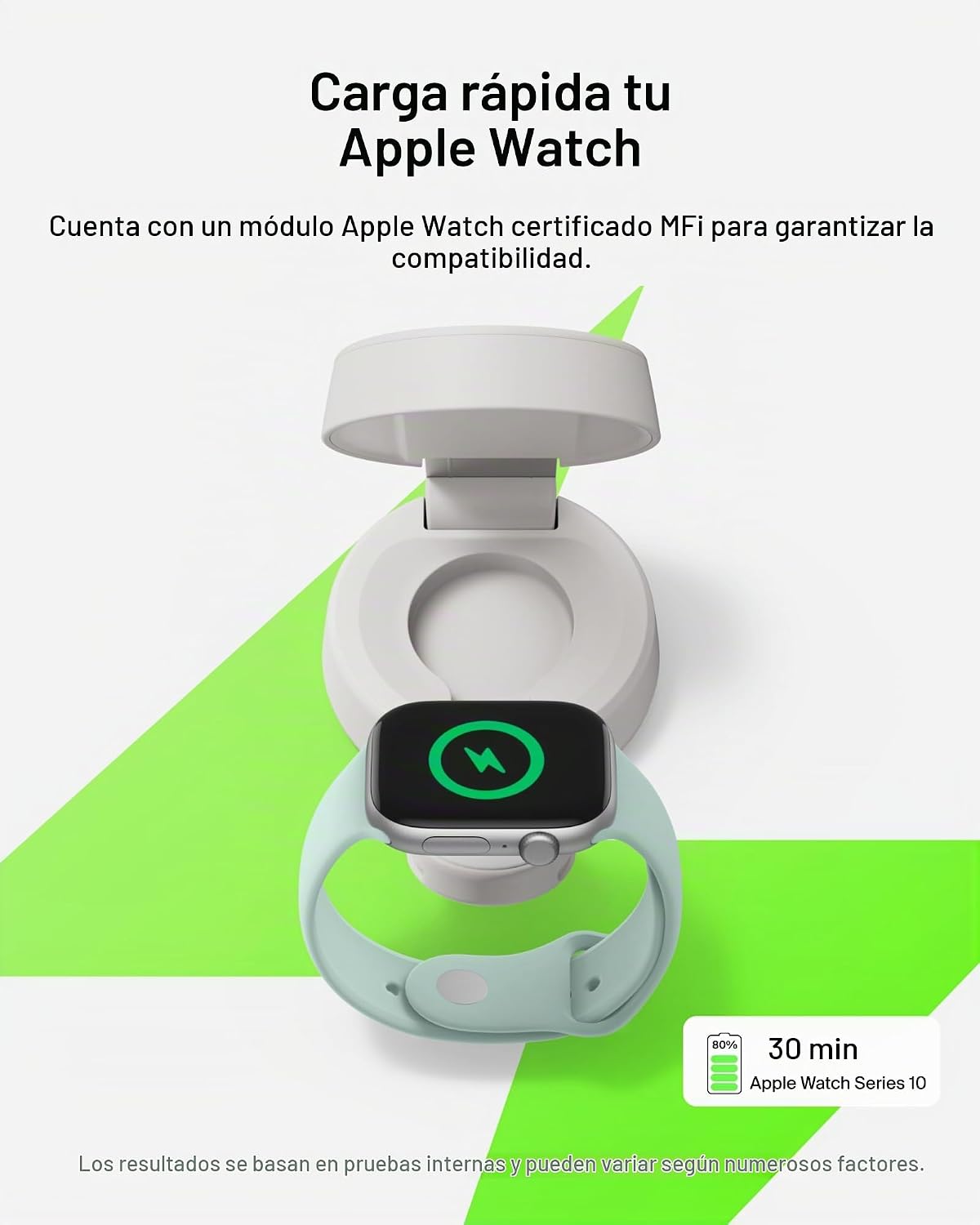 Belkin Qi2.2 25W Cargador inalámbrico 2 en 1 para iPhone, carga ráp...