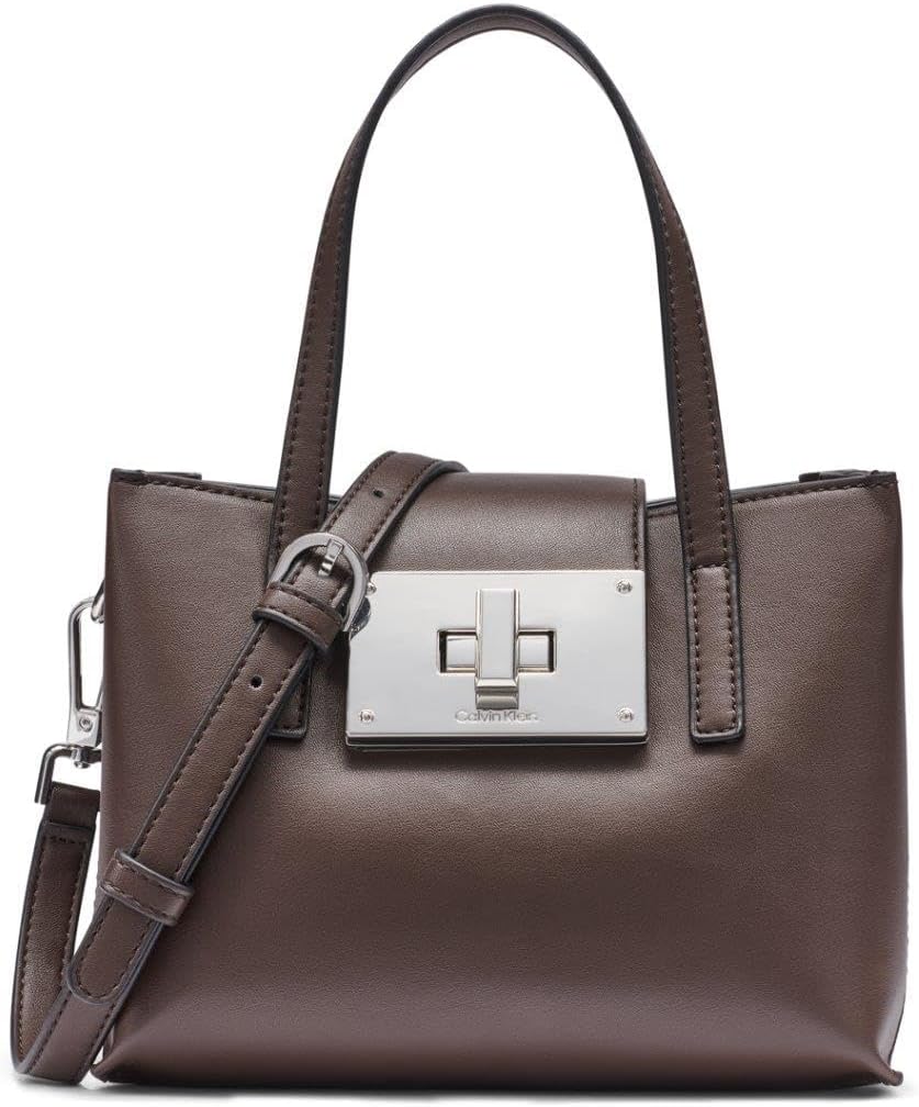 Calvin Klein Saige - Body cruzado con triple compartimento, Java, t...