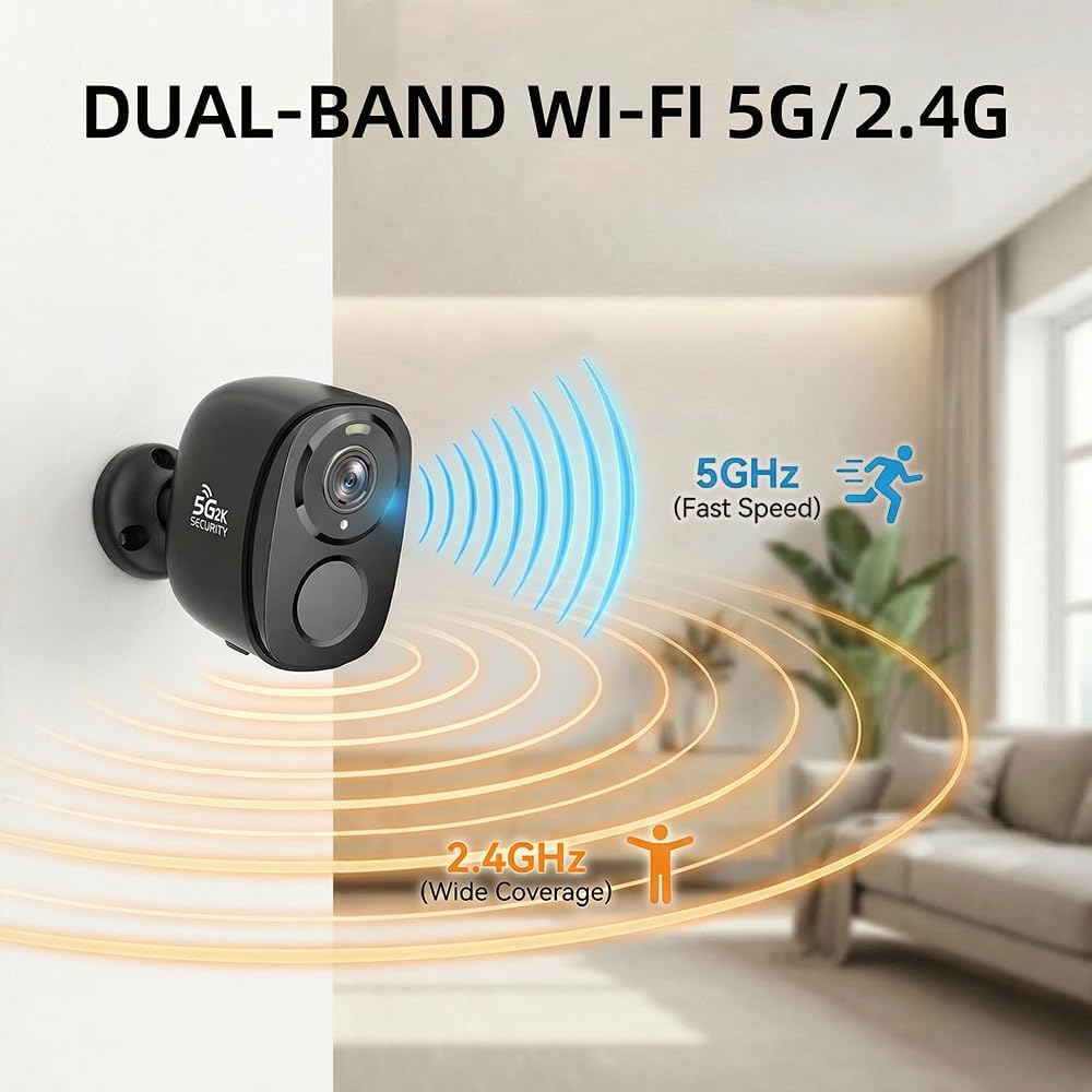 Rraycom Paquete de 4 cámaras de seguridad inalámbricas para exterio...