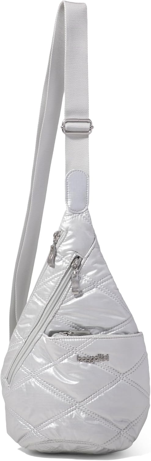 Baggallini - Mochila Mini Bandolera para Mujer - 12x7 Bolso Cruzado...
