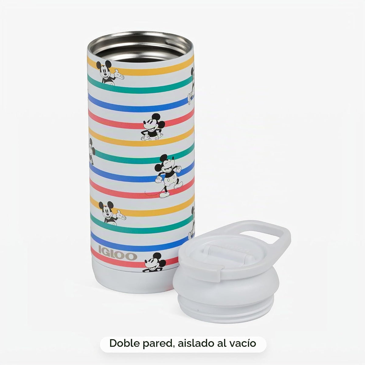 Vaso aislado Igloo Disney | Taza de viaje de acero inoxidable