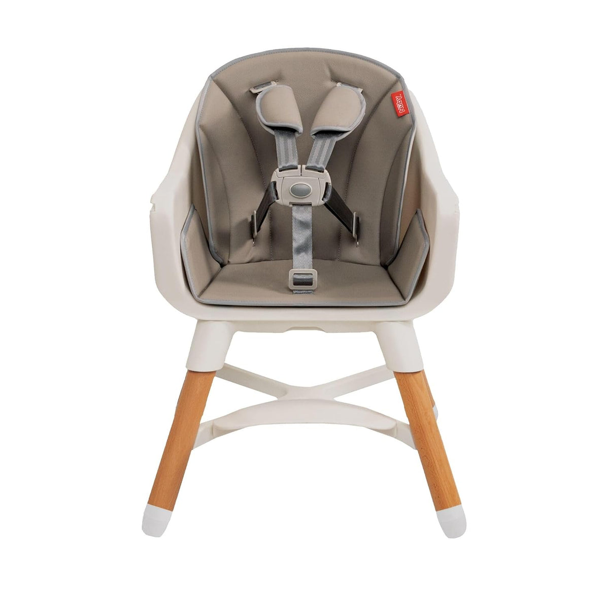 Nuby Silla alta multiusos 4 en 1 | Gris