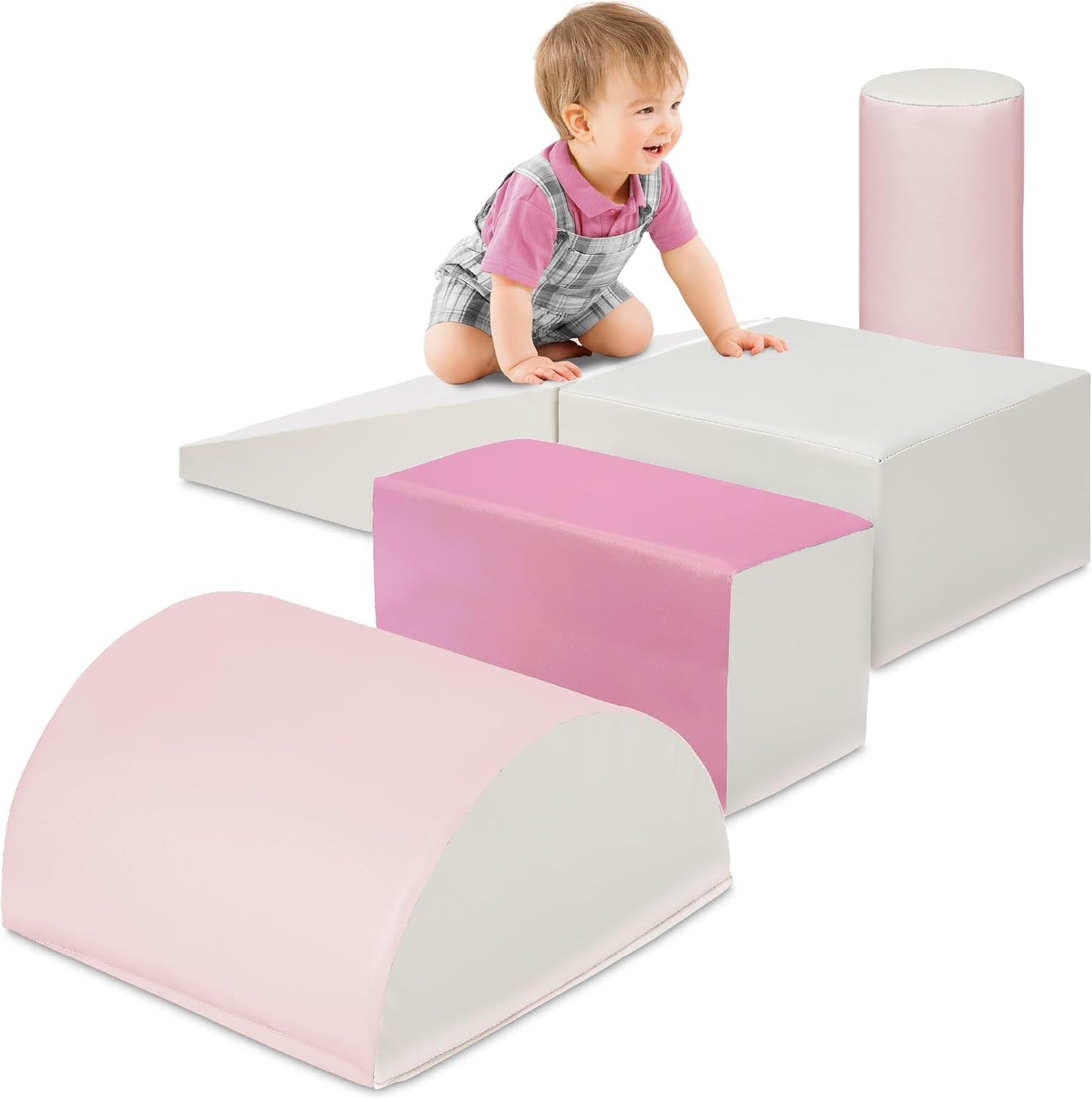 Best Choice Products 5 piezas de bloques de espuma suave para niños...