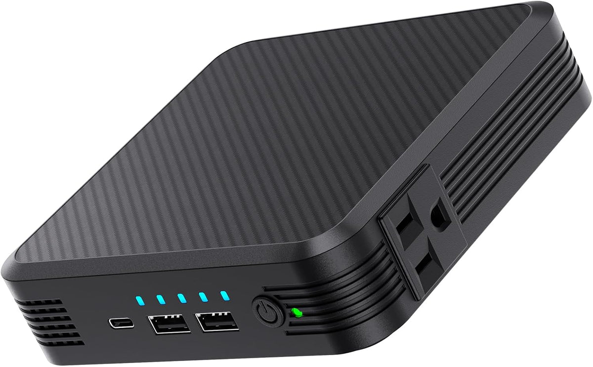 Paopaoyu Banco de energía portátil para laptop de 100 W, salida de...