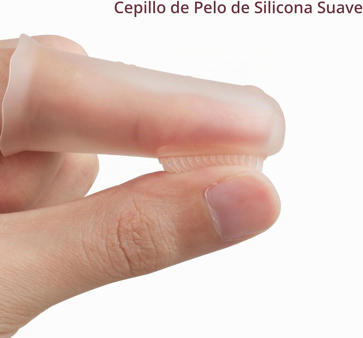 Momcozy Cepillo de Dientes de Dedo de Silicona para Bebé, Cepillo d...