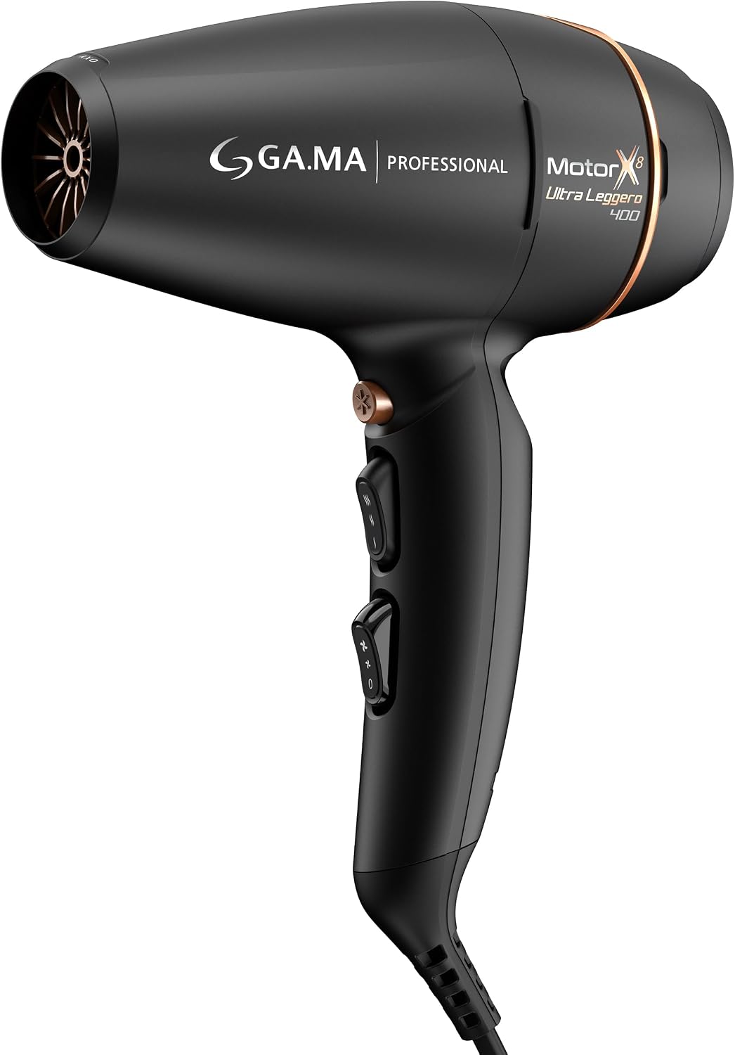GA.MA Italy Professional Secador de pelo con cable Bravo X8, motor...
