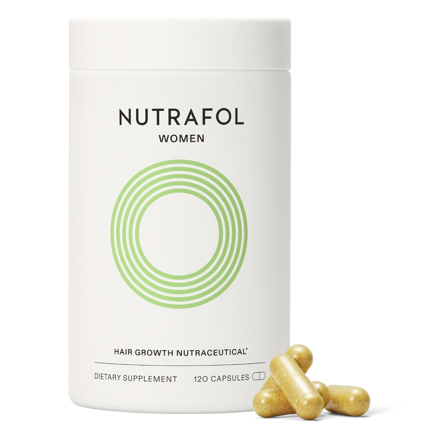 Nutrafol - Suplementos de crecimiento del cabello para mujeres, eda...