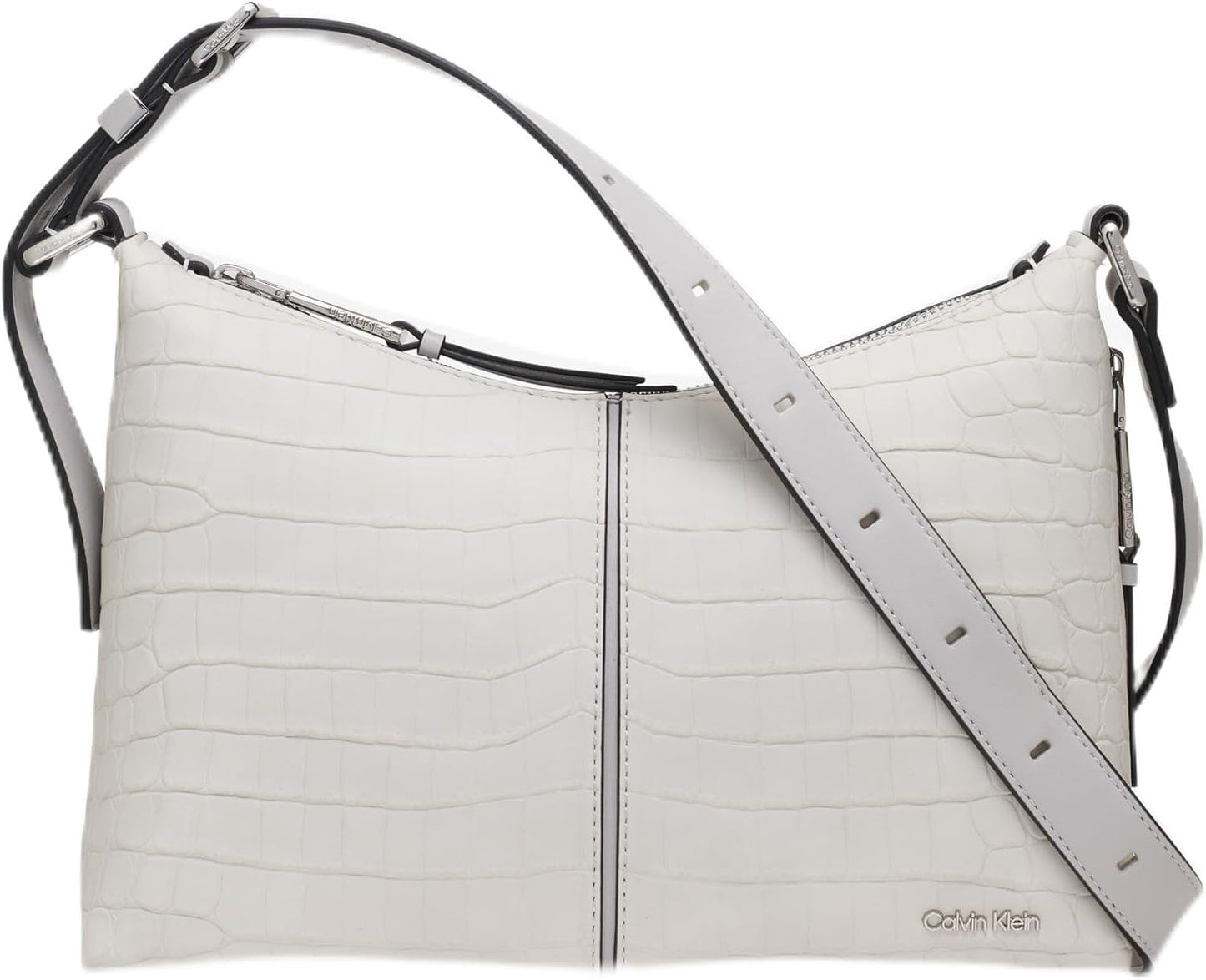 Calvin Klein Max Top - Bandolera con cremallera para mujer