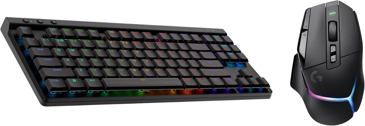 Logitech G502 X PLUS - Mouse inalámbrico para juegos y G515 LIGHTSP...