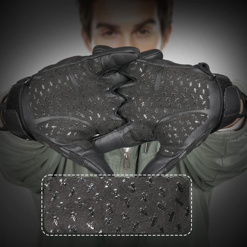 WTACTFUL Guantes tácticos para hombre y mujer, palma reforzada con...