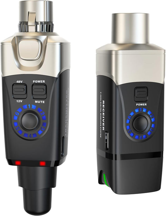 Xvive Sistema inalámbrico de micrófono U3C Transmisor y receptor XL...