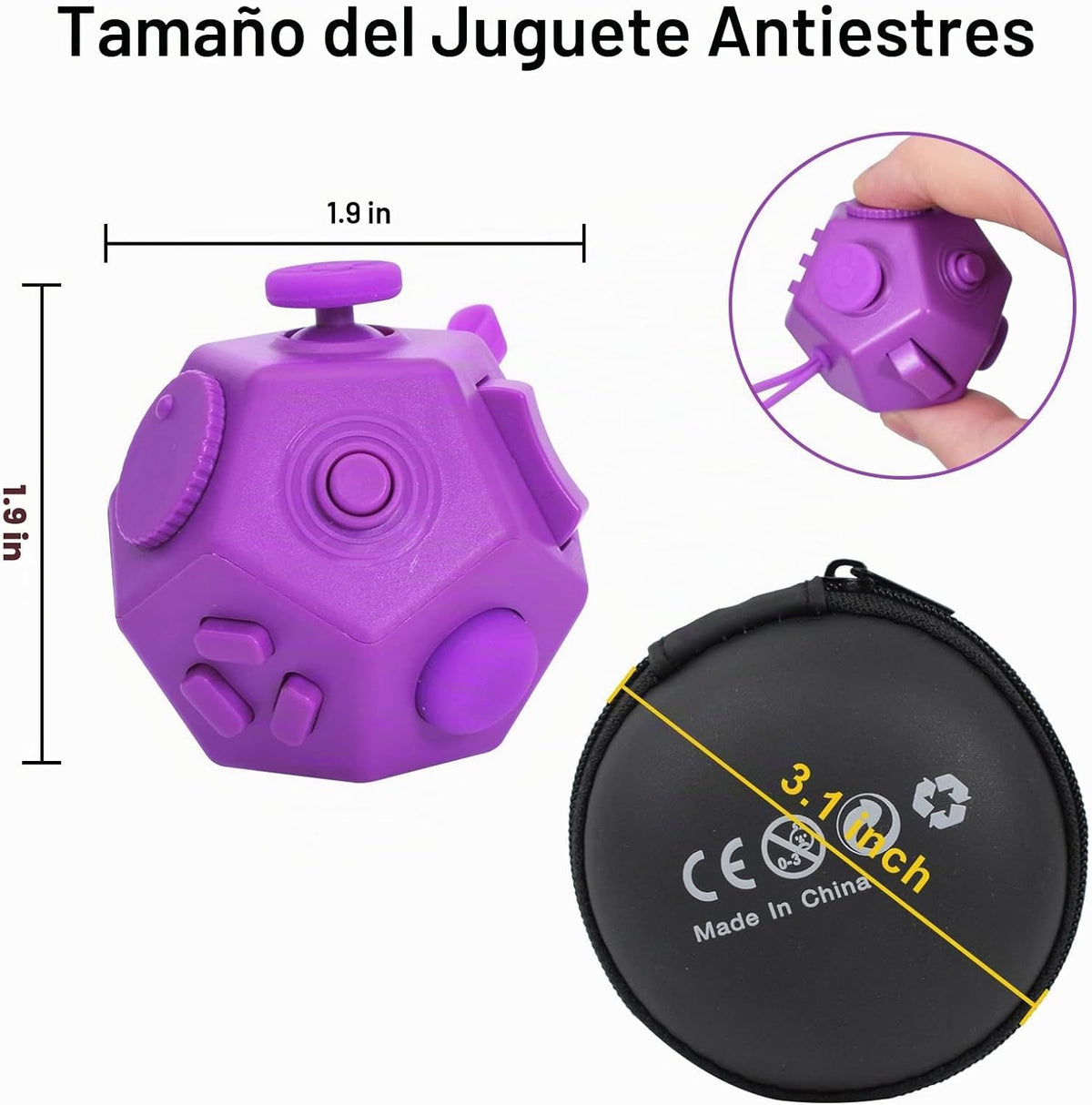 UOOEFUN Pequeños juguetes fidget para niños y adultos con ansiedad,...