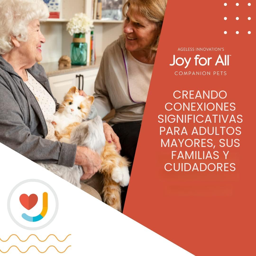 JOY FOR ALL Mascota de compañía para personas mayores - Gato animat...