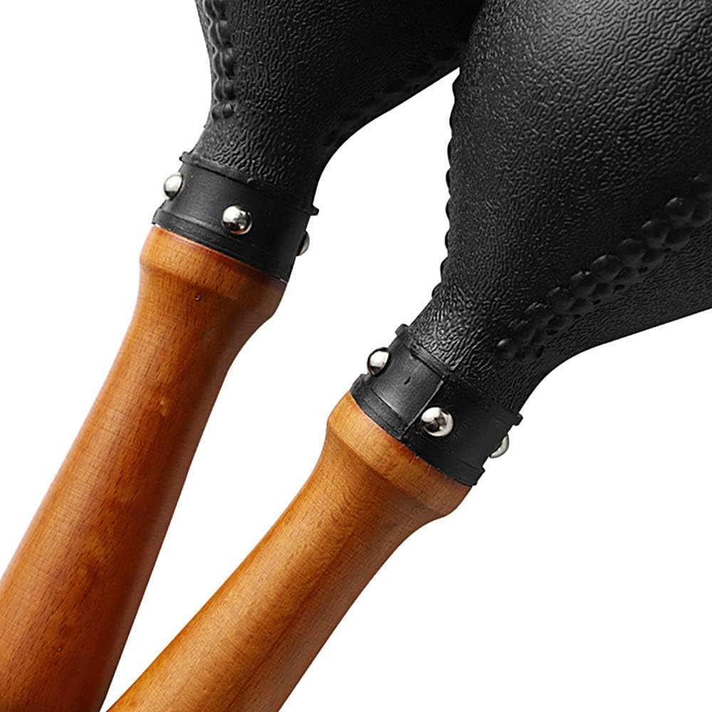 Maracas de percusión par de agitadores sonajeros martillo de arena...