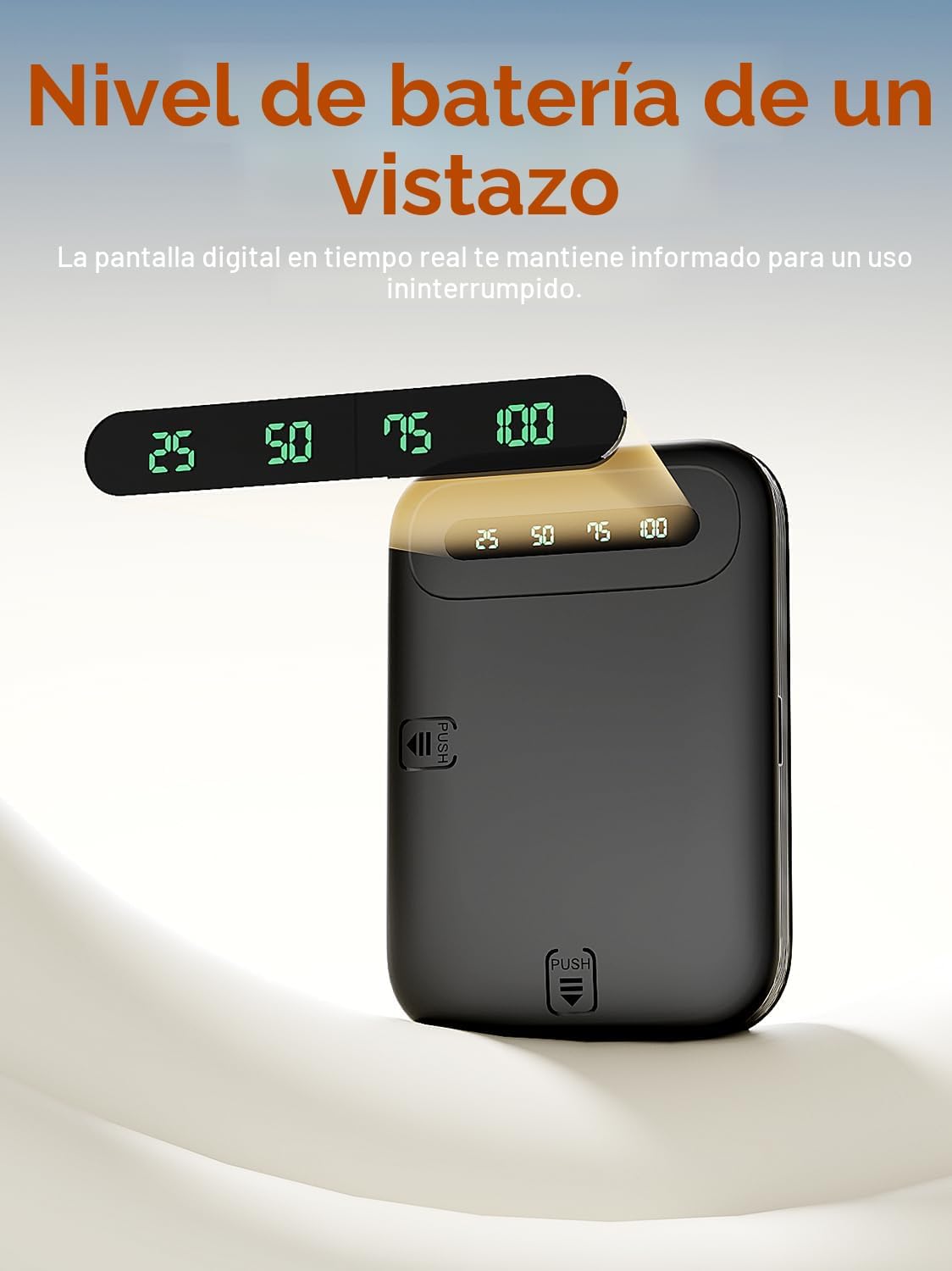 Luz para selfie: clip de luz recargable para teléfono con pantalla...
