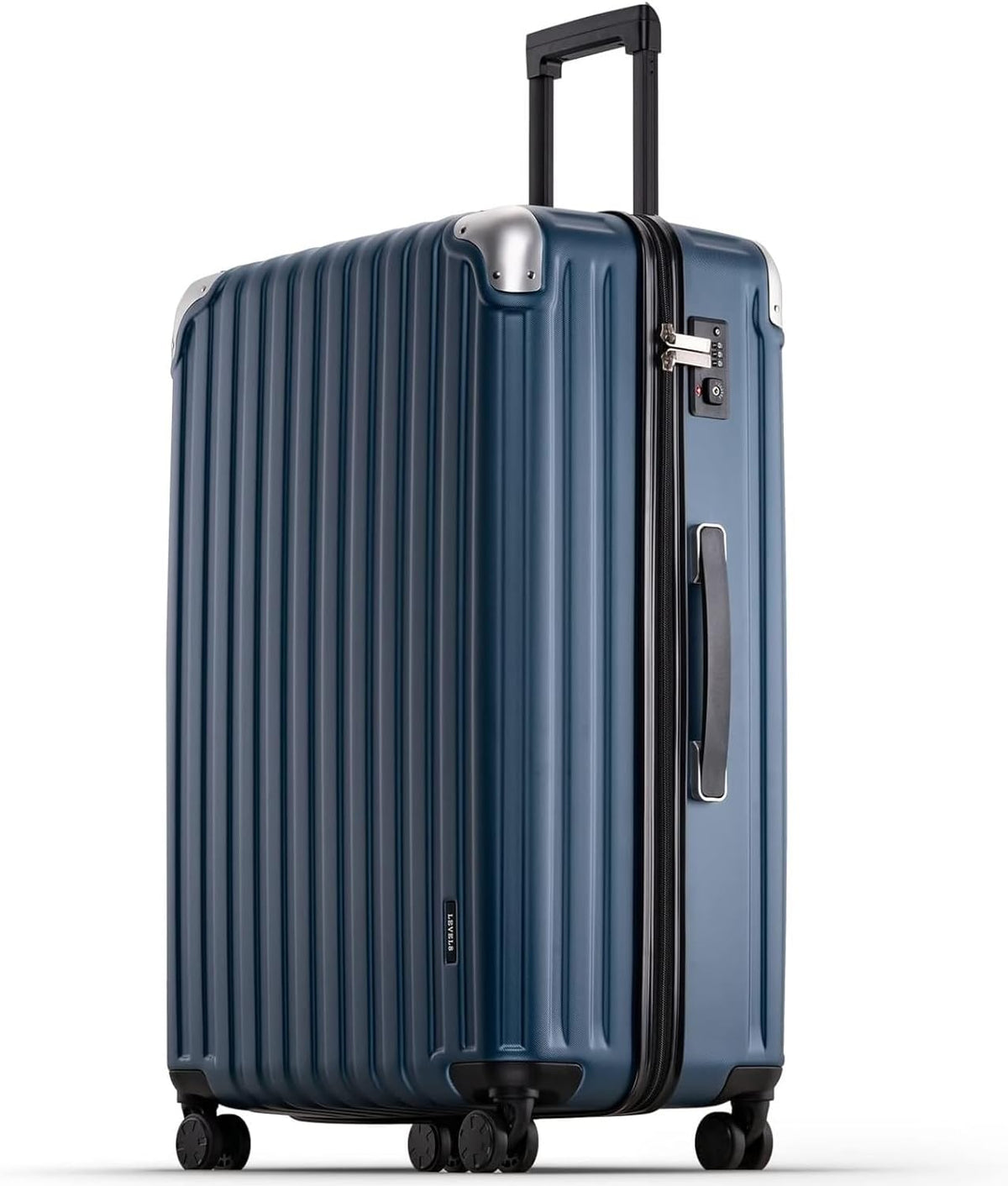 LEVEL8 Equipaje Grace, Azul | Abs+Pc Hard Case, 360° ruedas girator...