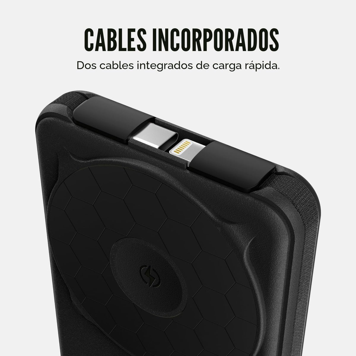 Ridge - Batería magnética de 20 W, 10,000 mAh, carga rápida, compat...