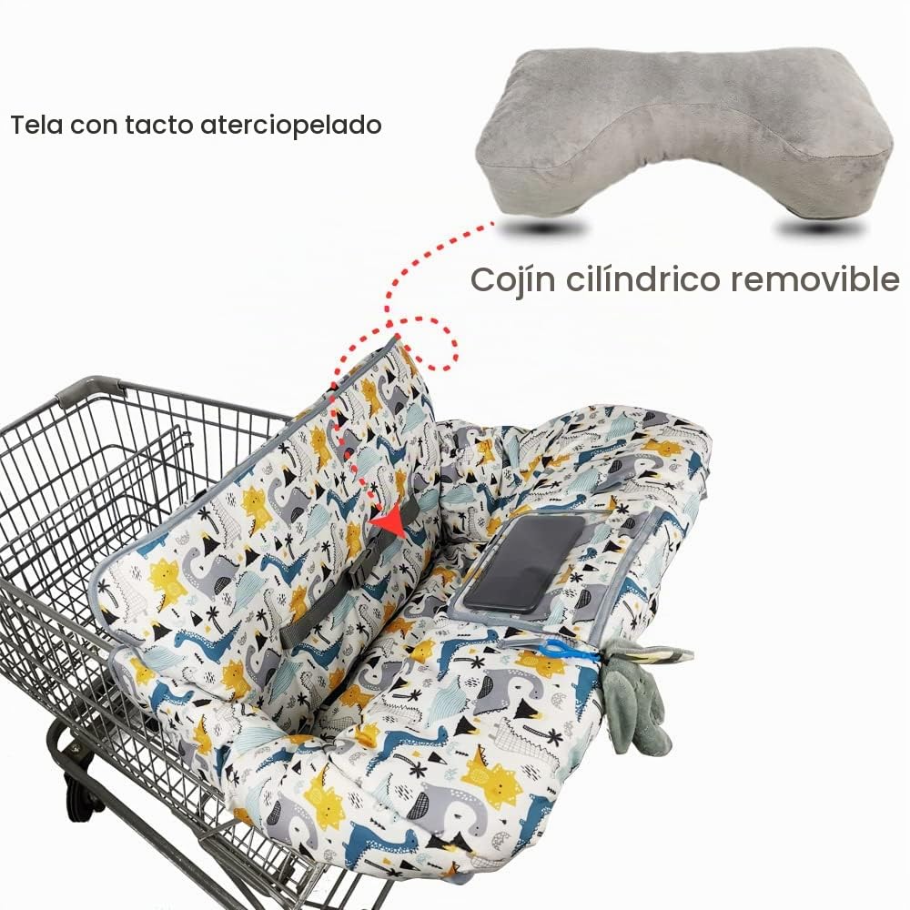 Funda para carrito de compras para bebé\/niño, acogedora funda para...