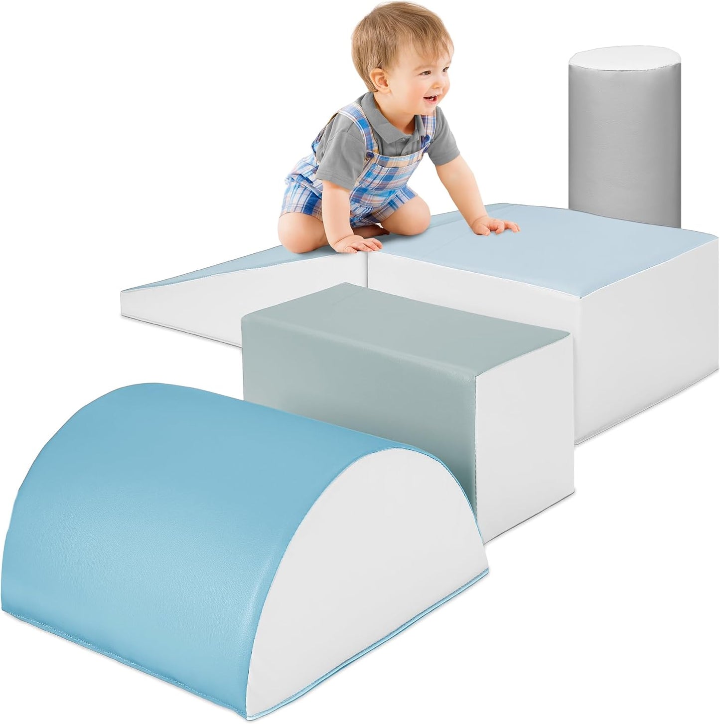 Best Choice Products 5 piezas de bloques de espuma suave para niños...