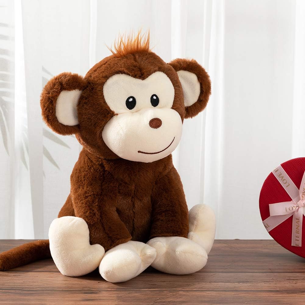 HollyHOME Animales de Peluche Mono Lindos Juguetes de Mono Regalos...