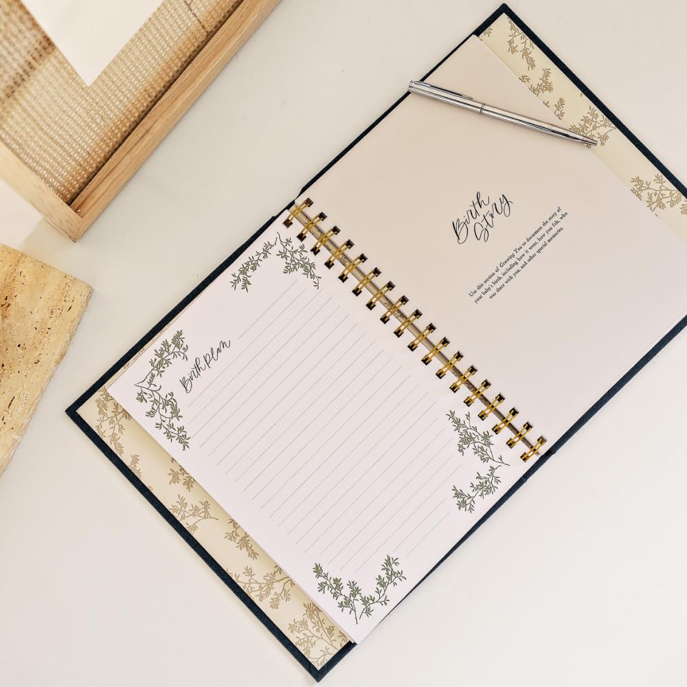 Growing You: Diario de embarazo y libro de recuerdos para mamá y be...