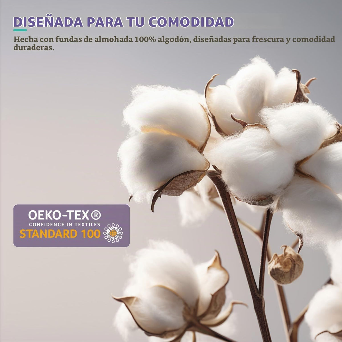 PlushHavenCloud Almohada de plumón de ganso blanco, almohada de luj...