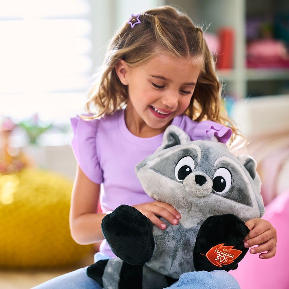 Disney Store - Peluche oficial de Meeko de pies grandes - Mapache d...