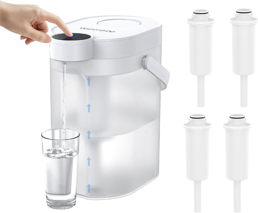 Waterdrop ED06B - Jarra eléctrica con filtro de agua, capacidad de...
