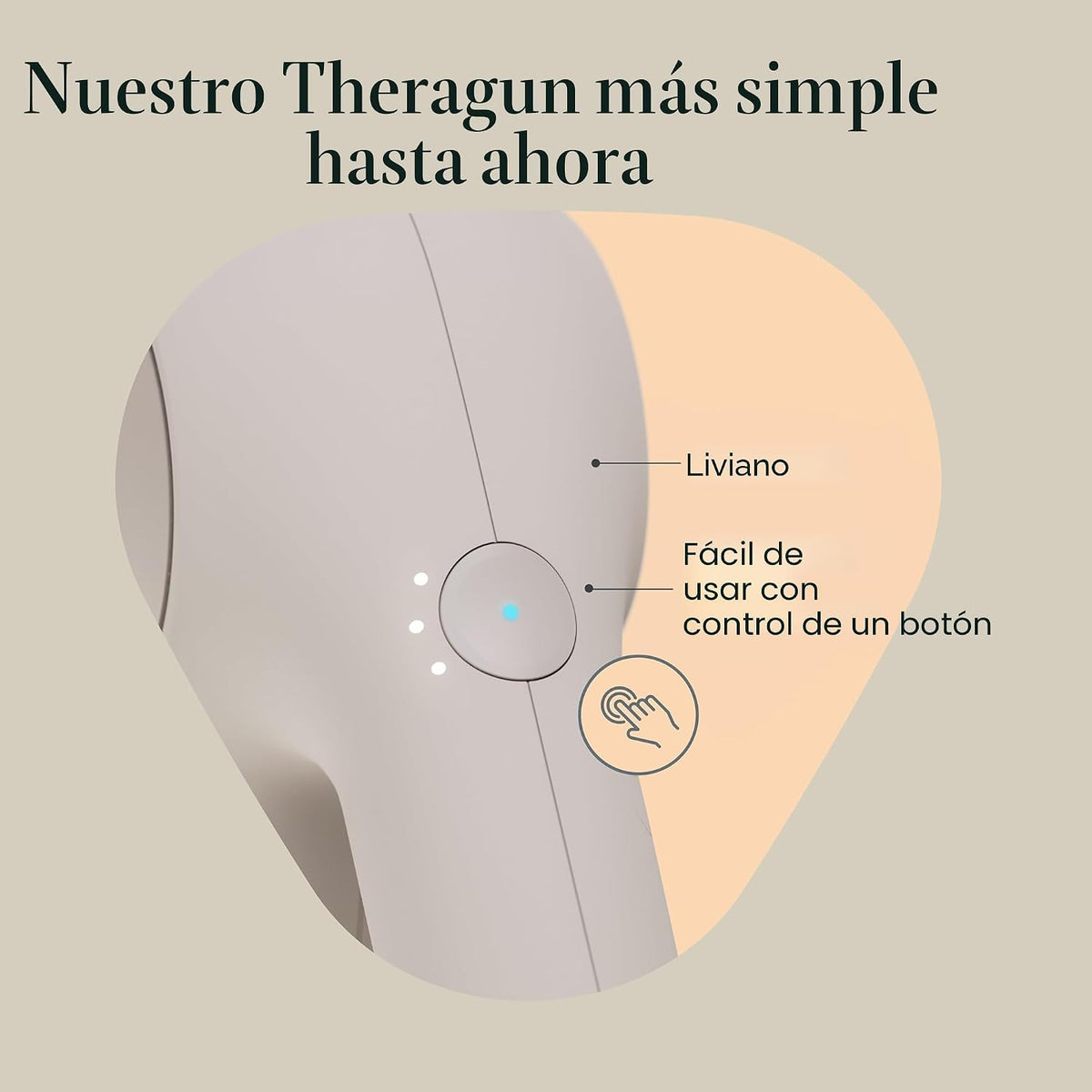 TheraGun Relief by Therabody - Pistola de masaje de percusión de ma...
