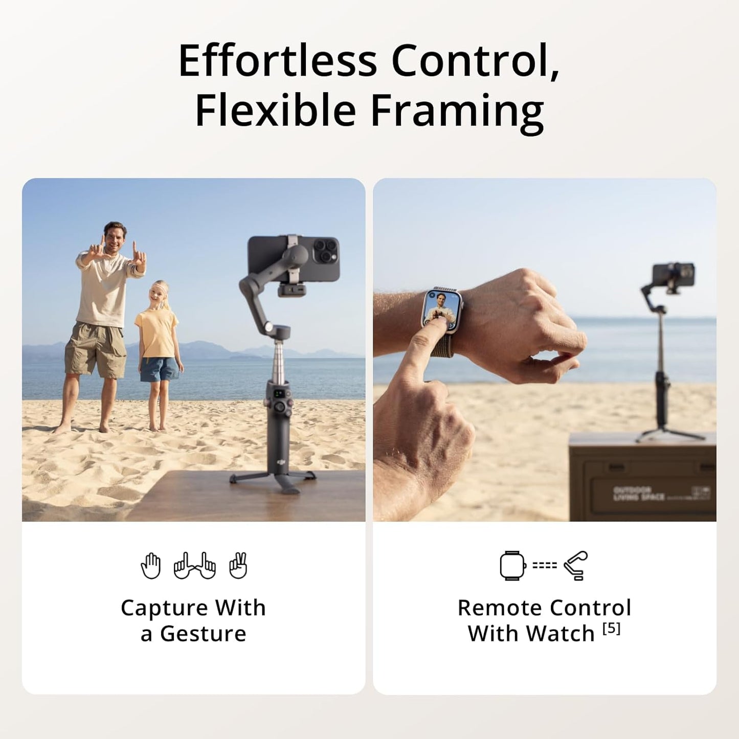 DJI Osmo Mobile 7P Estabilizador de cardán para iPhone, Android, Se...