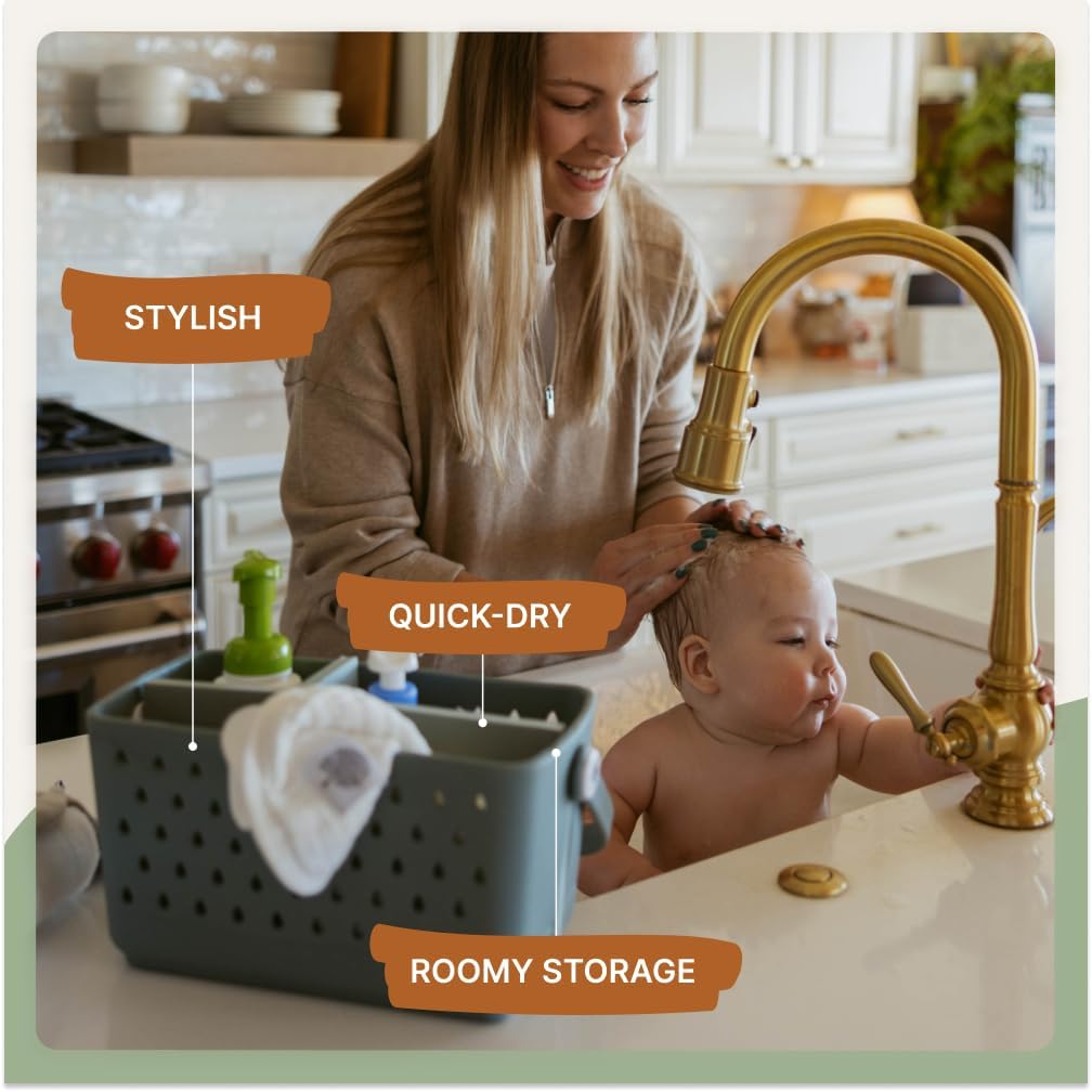 Parker Baby Organizador Grande para Bañera | Organizador de Ducha s...