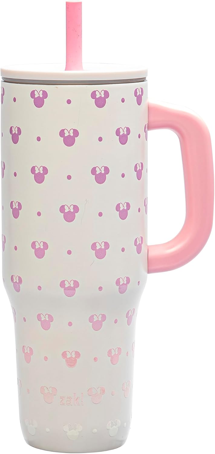 Zak Designs Disney Sutton - Vaso de viaje para llevar o en casa, ac...