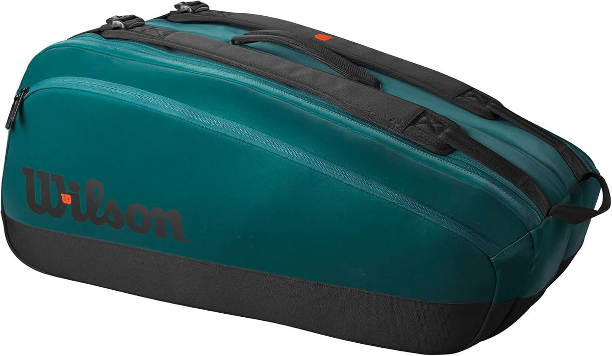 Bolsas para raquetas de tenis Wilson Blade V9 Super Tour - Verde\/N...