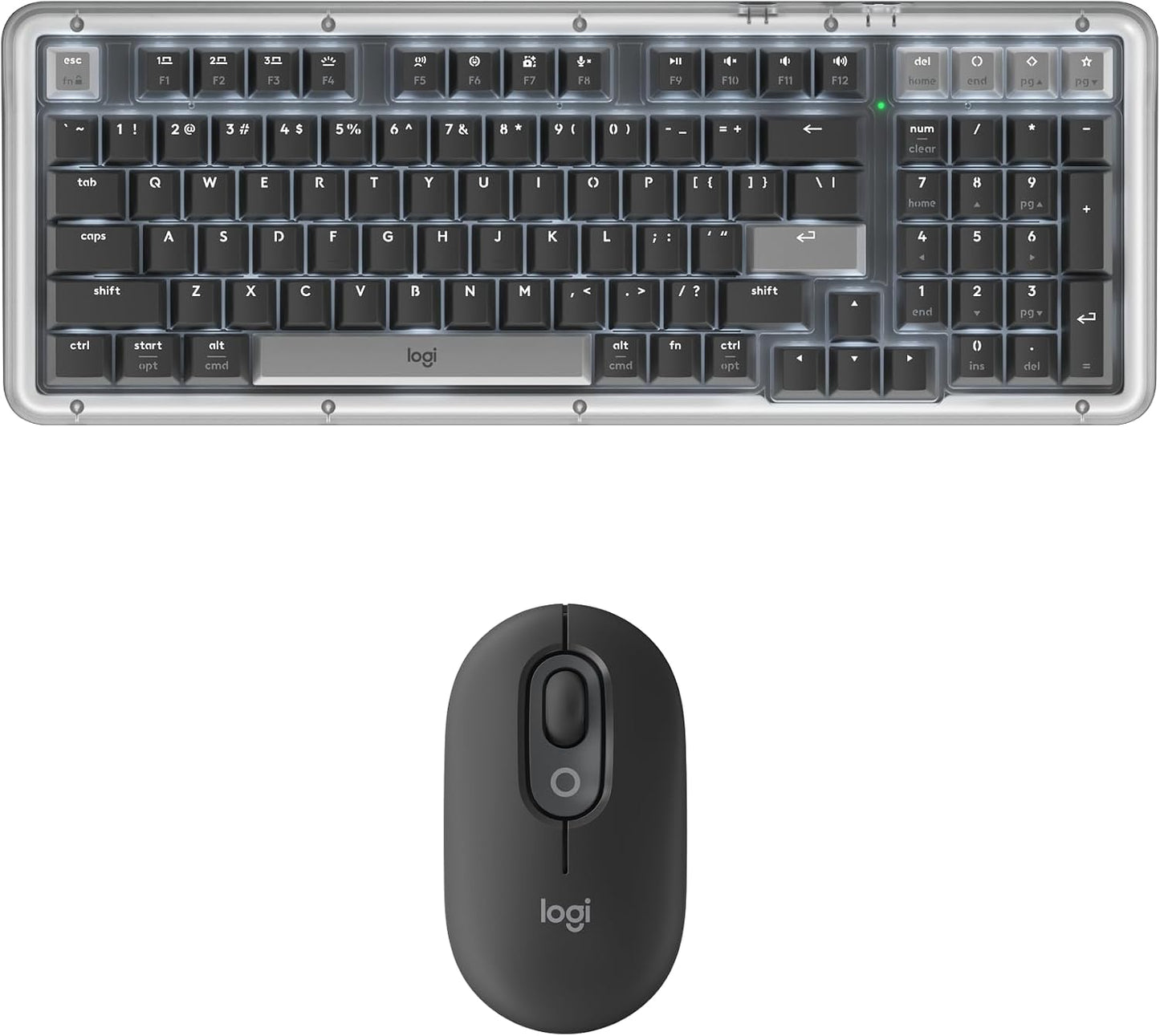 Logitech Alto Keys K98M Teclado mecánico inalámbrico Bluetooth con...