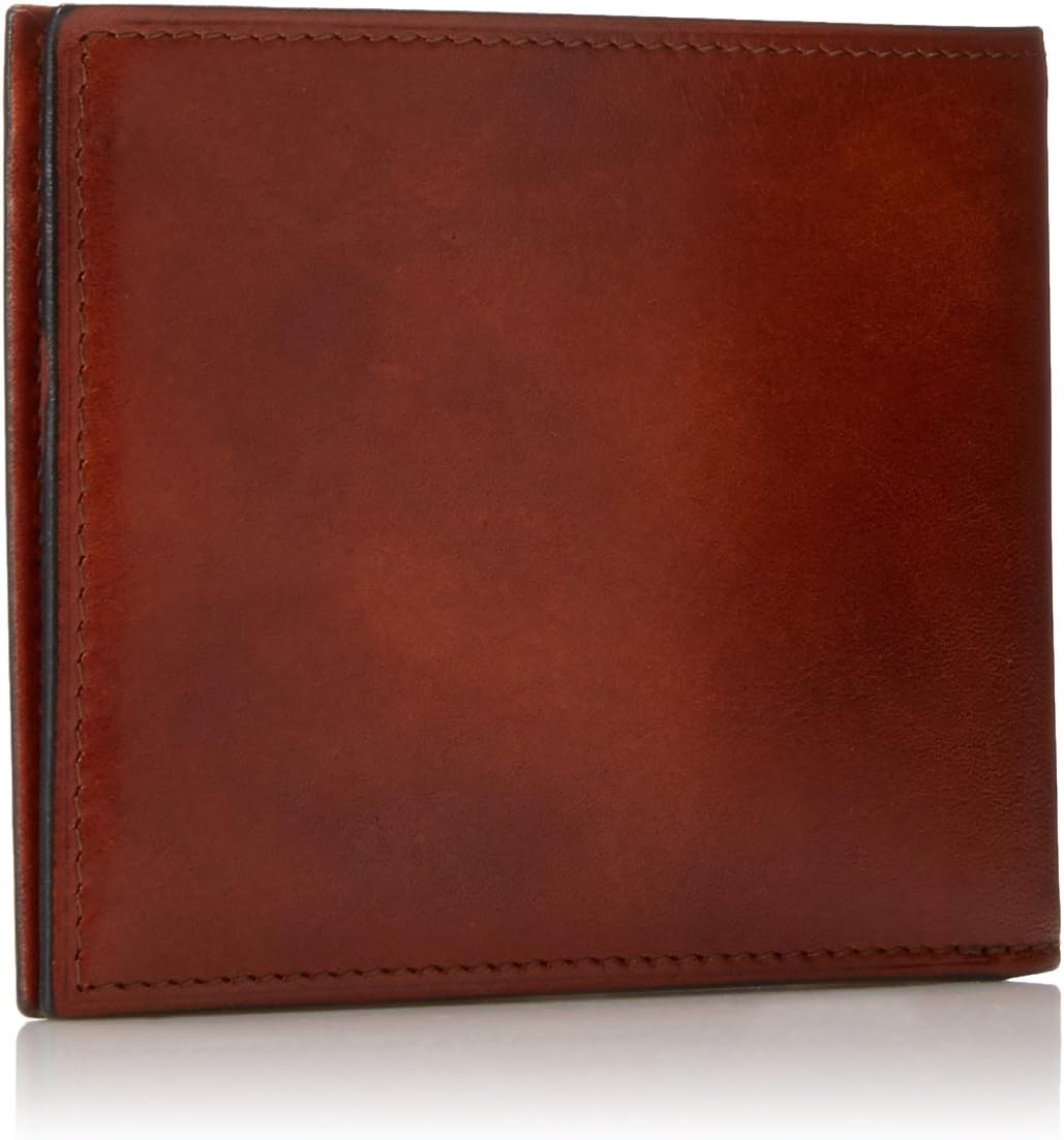 Bosca Cartera de 8 bolsillos para hombre en piel vieja - RFID, Ámbar