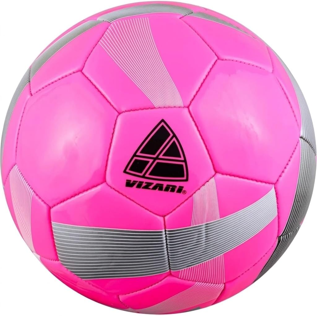 Balón de fútbol Vizari con flores