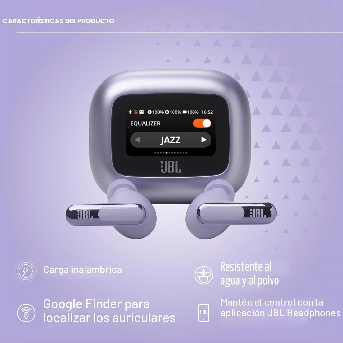 JBL Live Beam 3 - Auriculares inalámbricos con cancelación de ruido...