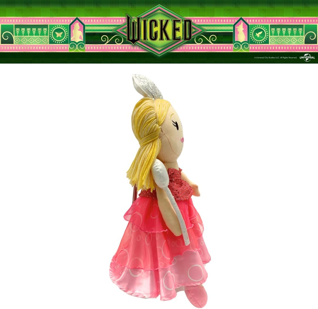 Peluche de almohada de bruja malvada Glinda de la película Wicked,...