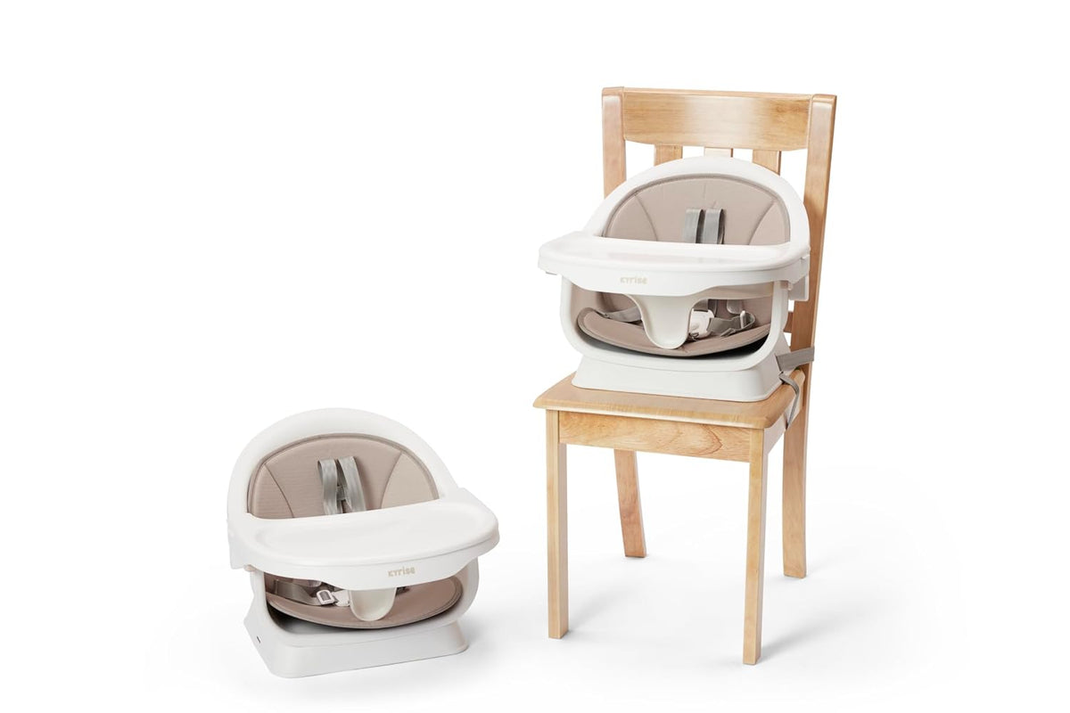 Kyrise Silla alta 5 en 1 para bebés y niños pequeños, asiento de co...