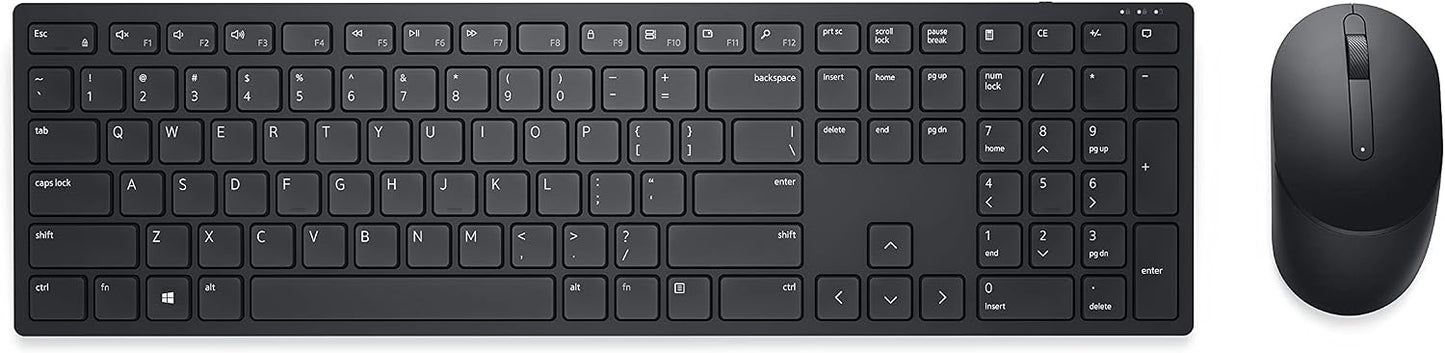 Dell Juego de teclado y mouse Pro KM5221W - Negro