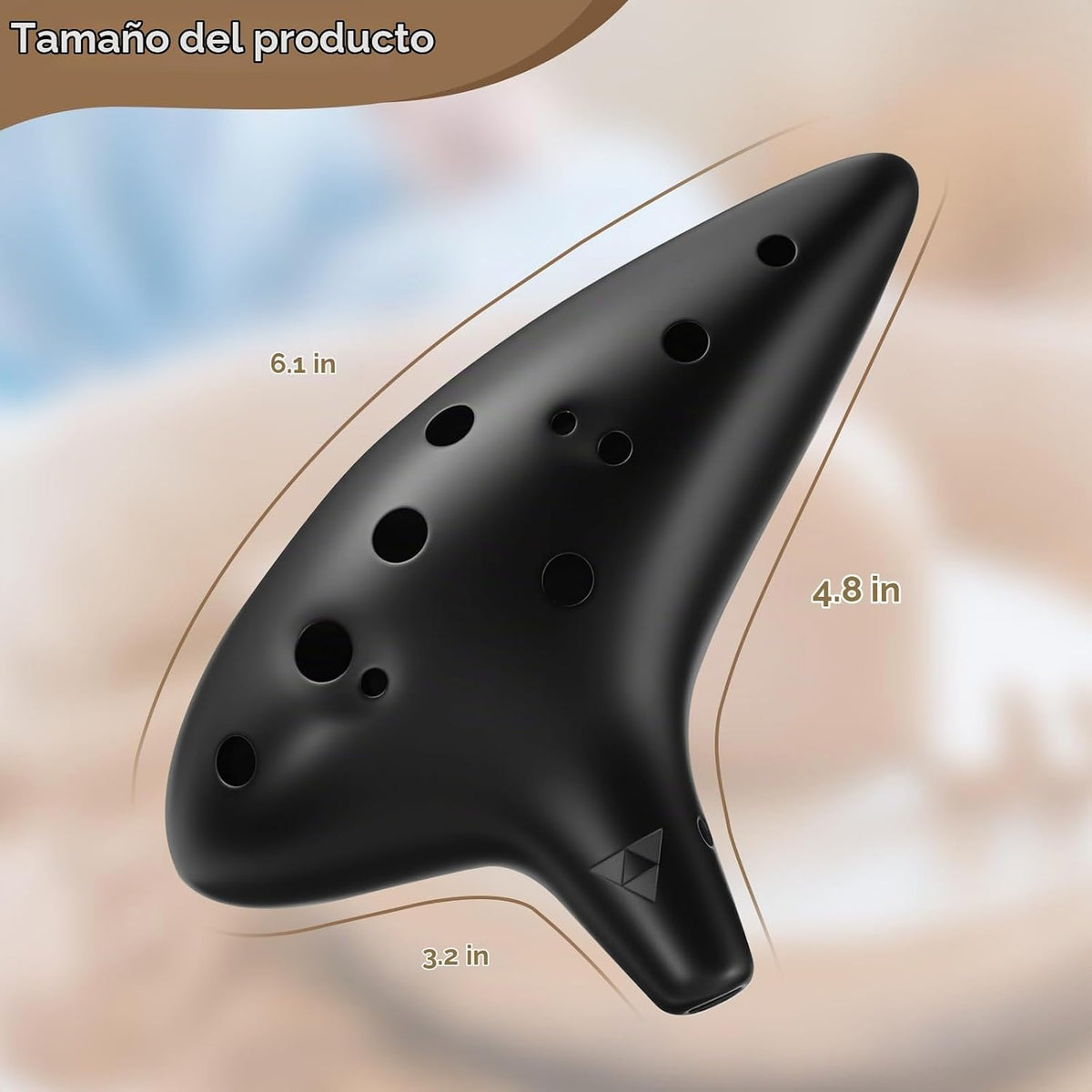 Ohuhu Zelda Ocarina con libro de canciones (Canciones de la leyenda...