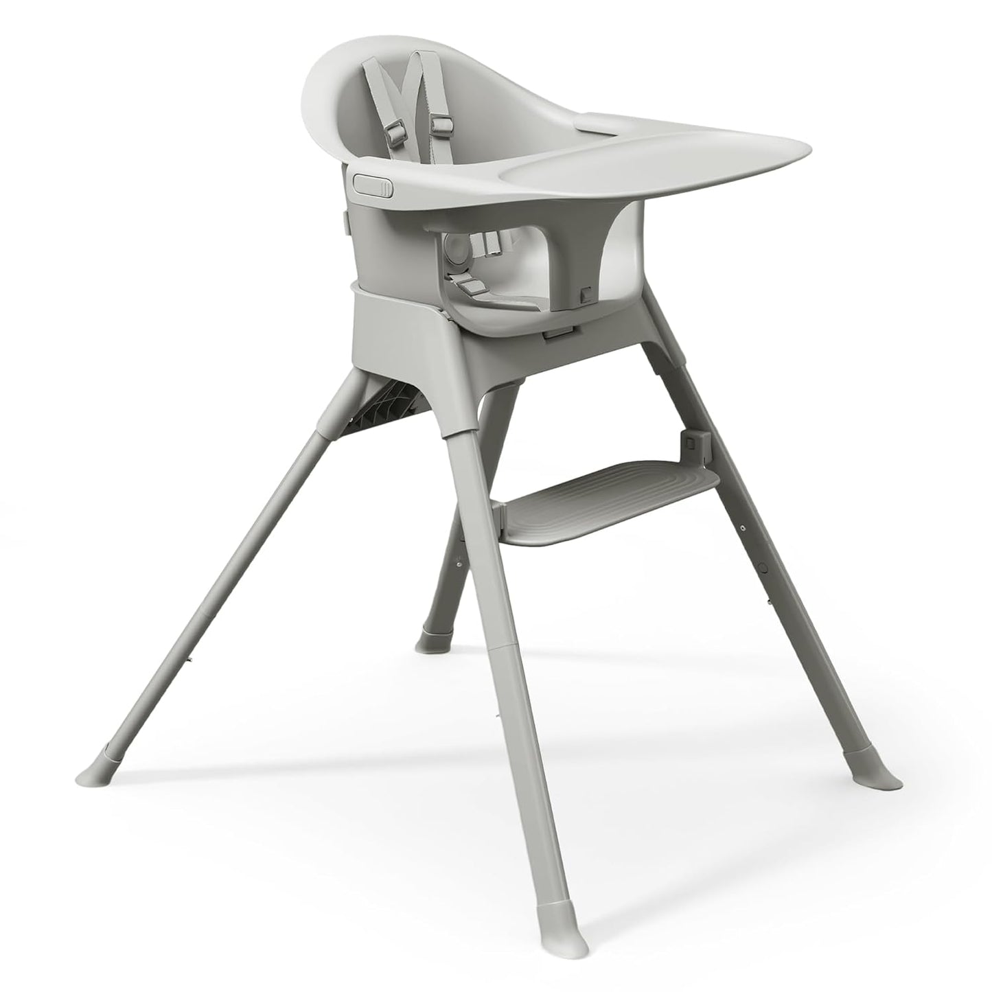 Mompush Olli Silla alta convertible 7 en 1 para bebés y niños peque...