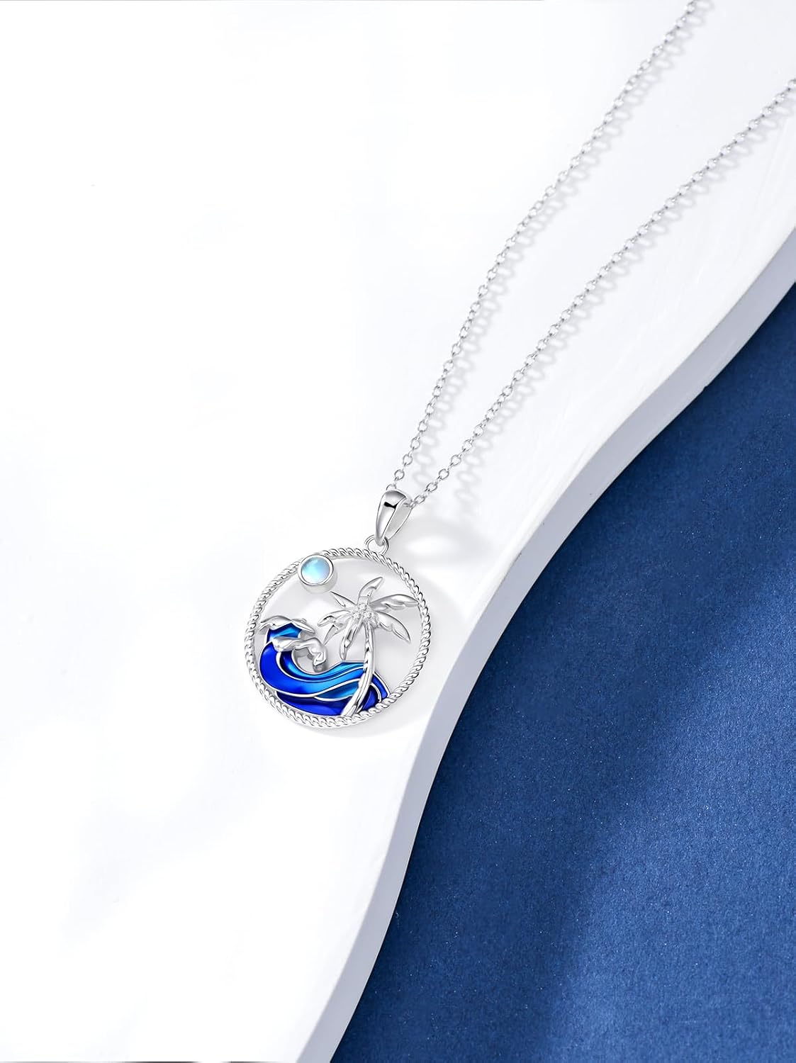 Shusukue Collar de Plata de Ley 925 para Mujer y Hombre - Collar Na...