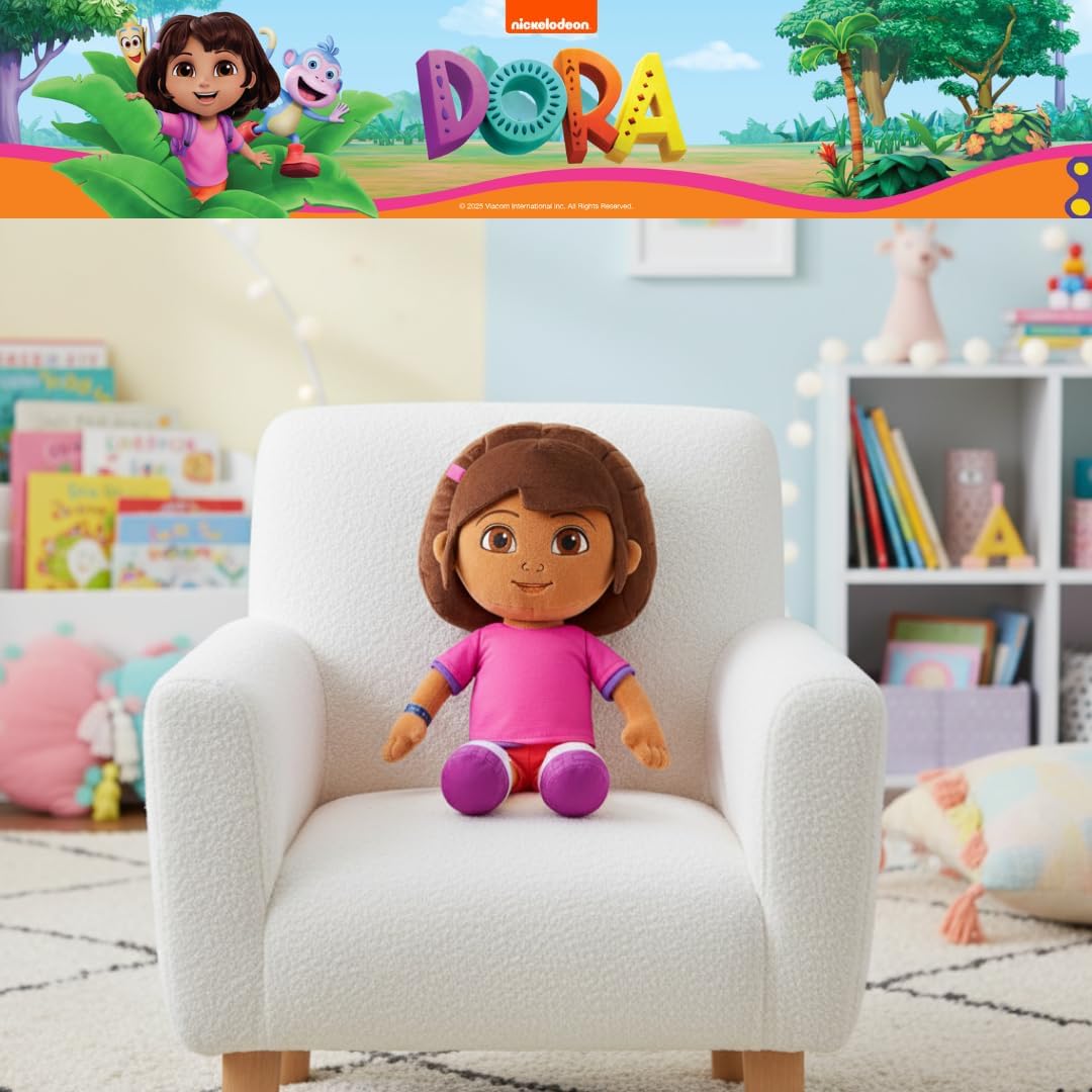 Franco Dora The Explorer Dora Cuddle Pillow Buddy, ropa de cama par...