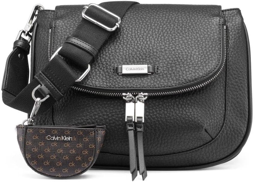 Calvin Klein Zulle Flap Organizational Messenger para mujer