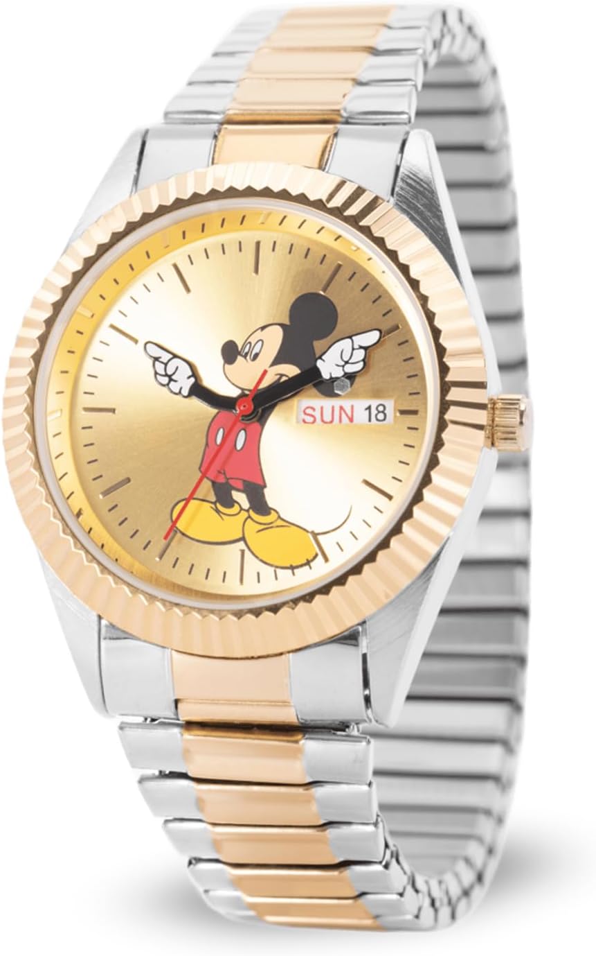 Disney Mickey Mouse Watch Men - Relojes Mickey Mouse para Hombre -...