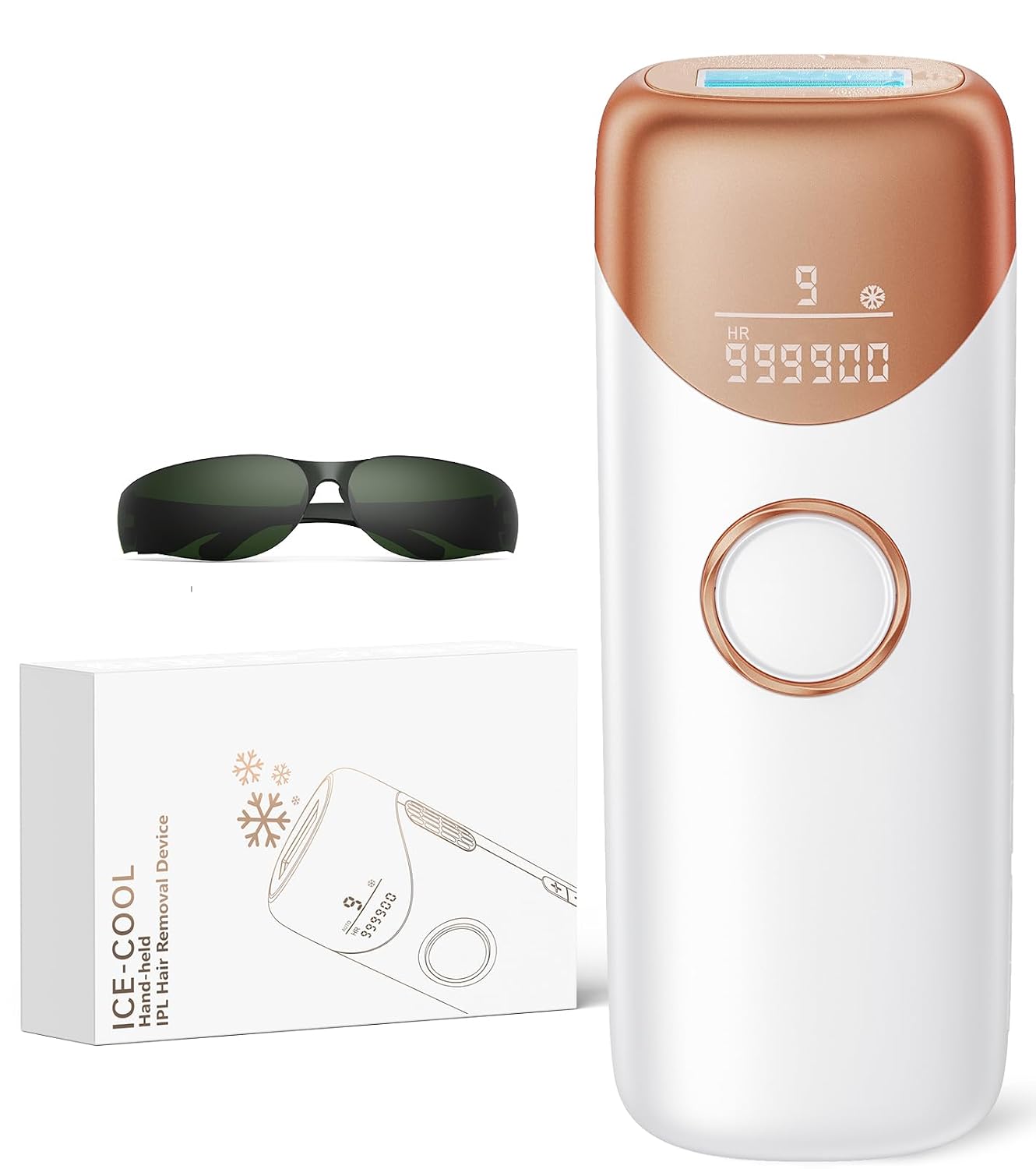 Ubroo Laser Hair Removal Reducción del vello en 2 sesiones (Oro) |...