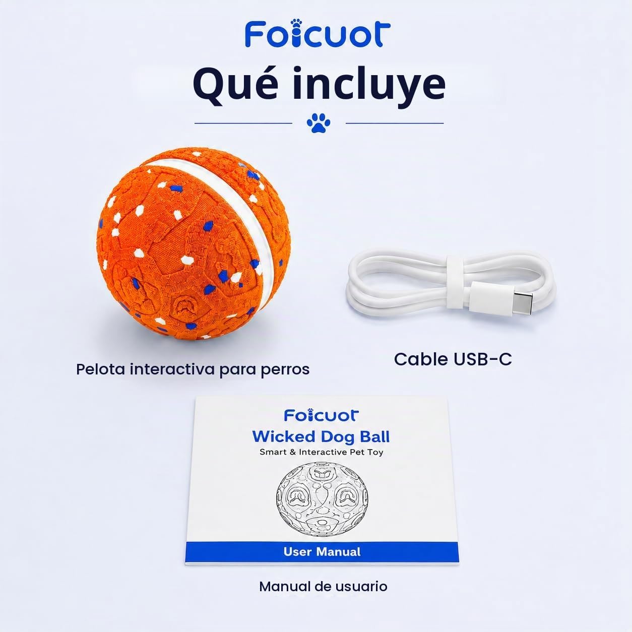 Foicuot Juguete interactivo para perros [recientemente actualizado]...