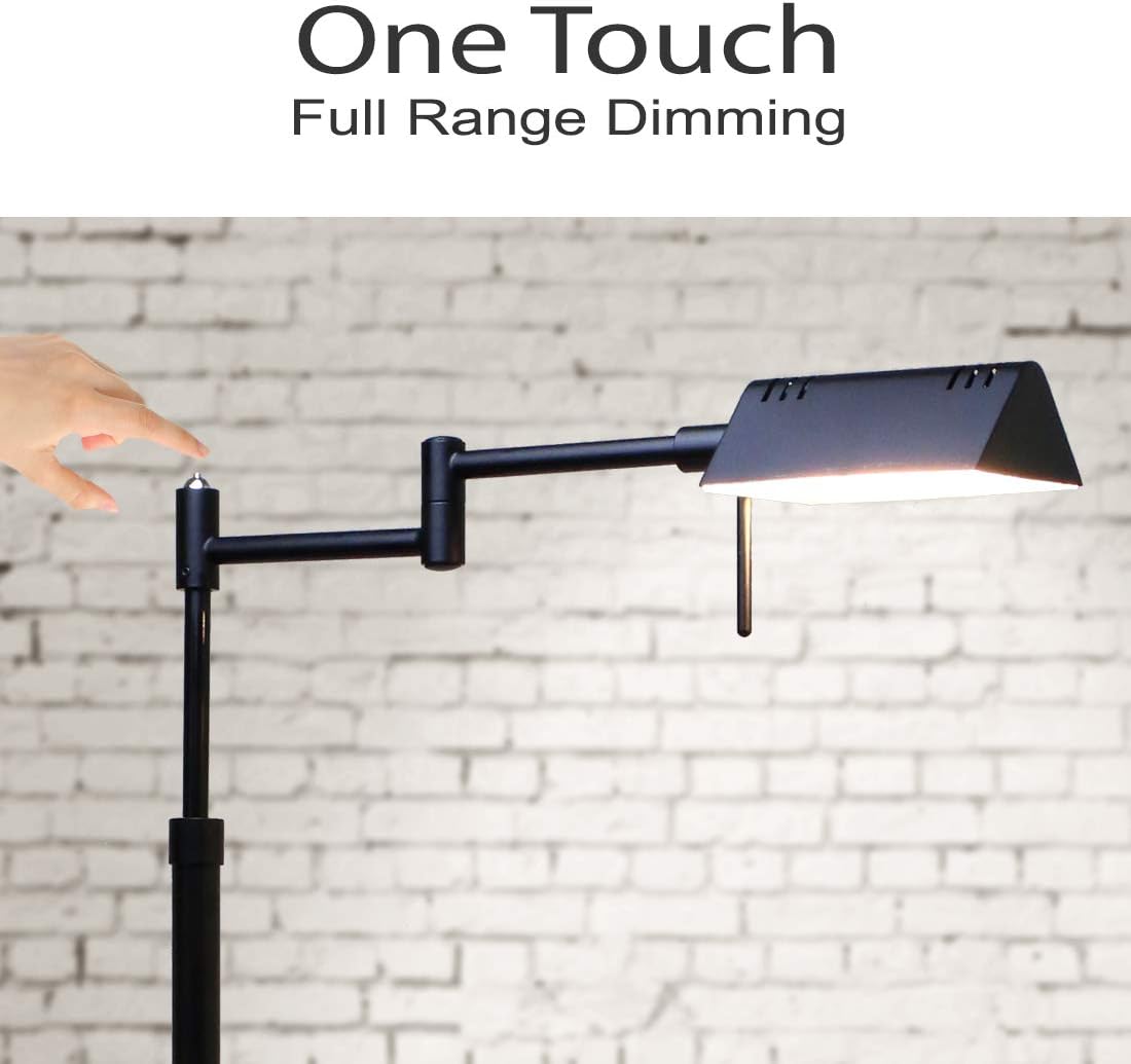 O'Bright Lámpara de Pie LED Regulable para Farmacia, LED de 12W...